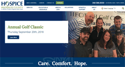 Desktop Screenshot of hospiceoffrederick.org